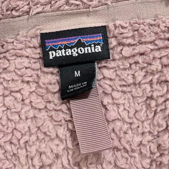 Patagonia Women's Los Gatos 1/4 Zip Fleece Jacket Mauve M - Picture 7 of 8